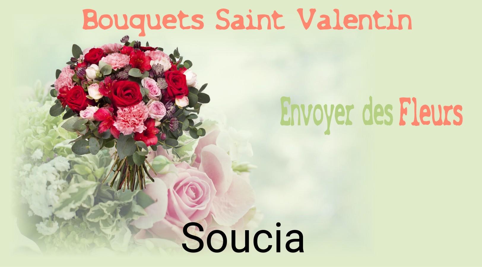 Roses de Saint-Valentin livrées à Soucia