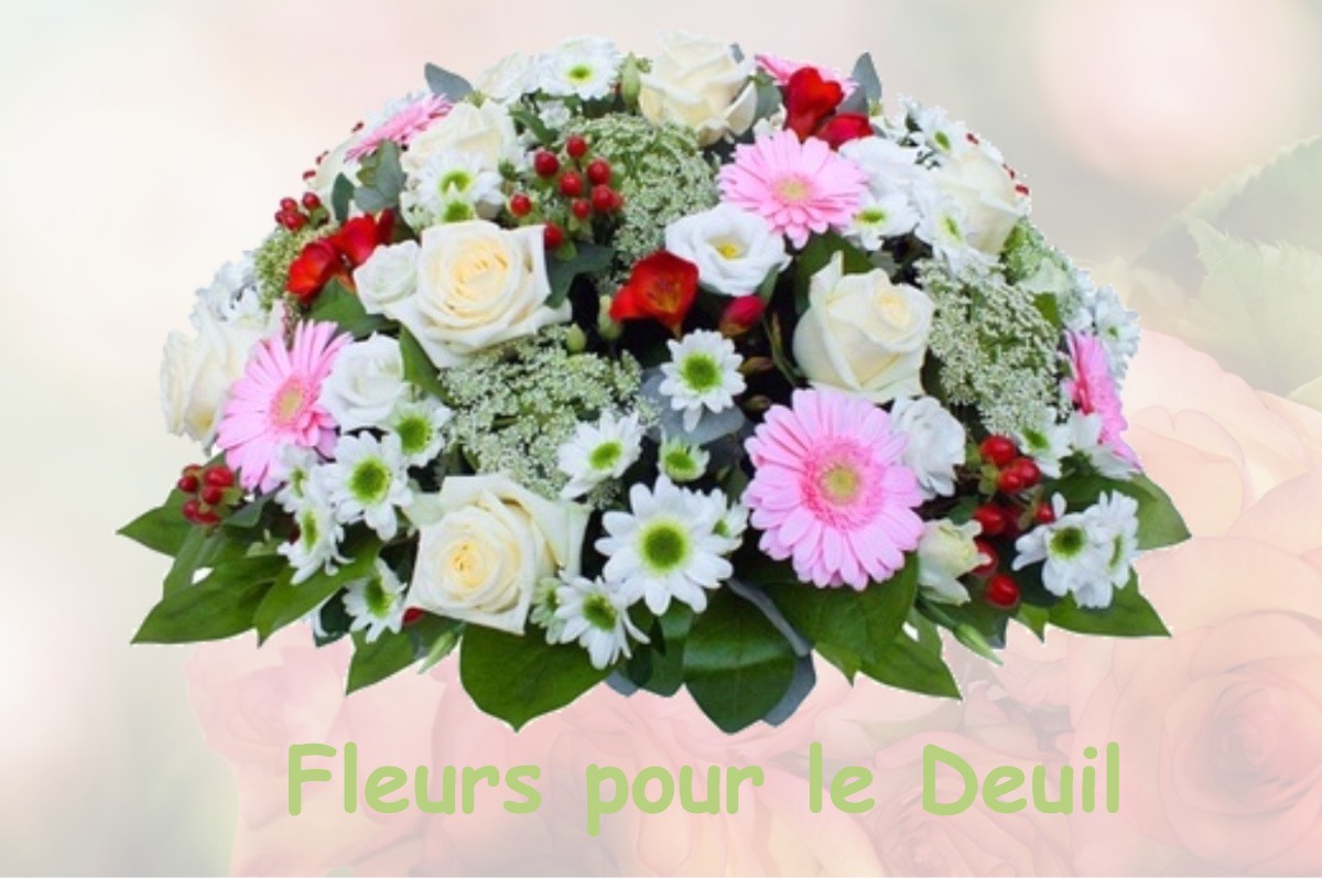 fleurs deuil SOUCIA